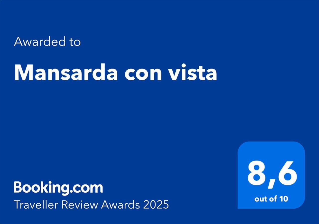 Mansarda Con Vista Lejlighed Giustino Eksteriør billede